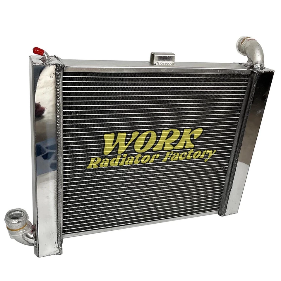 Radiador de aluminio para Chevrolet Corvette MT 1963-1972 1970 1968 1967 1965 Foto 4 de 4