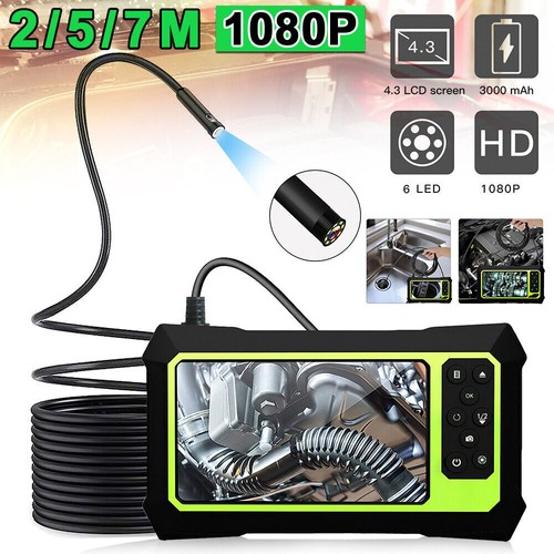 Industrial Endoscope Camera 1080P HD 4.3" Borescope Inspection Camera