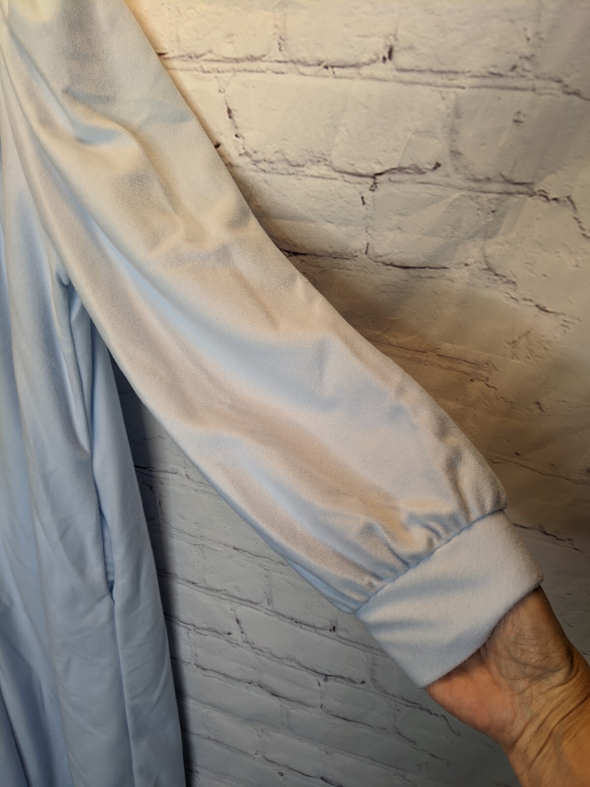 Vintage 70's Sears Apostrophe Housecoat Robe Dust… - image 3