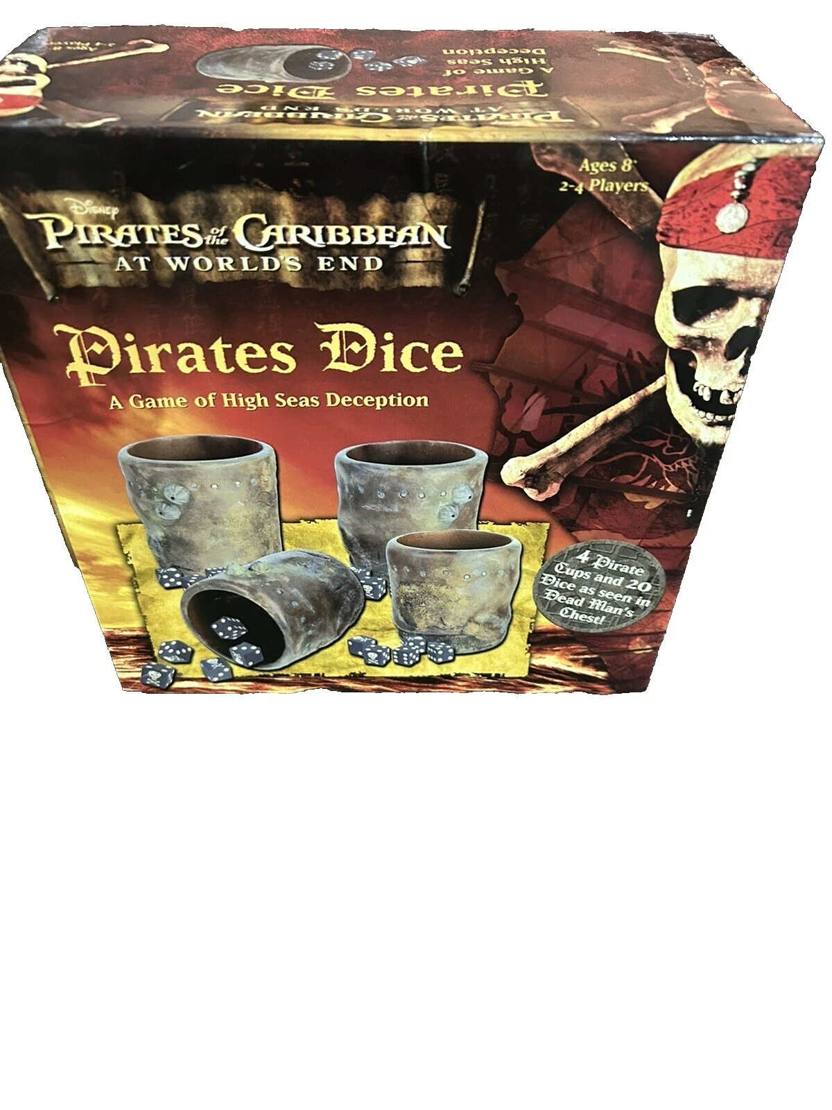 Pirates of the Caribbean Dice Contemporary Manufacture Board & Traditional Games