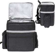 TheBiker Food Delivery Backpack, Reusable Thermal Bag Delivery Bag, Hot & Cold