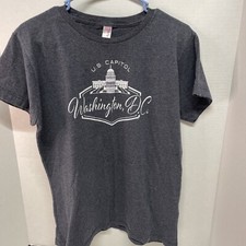 US Capitol T Shirt Washington DC Women’s Large 1990s Made in USA