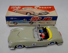 Old tin open cabrio sports car China MF 763 MIB ME MS