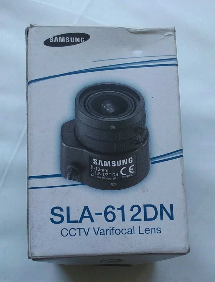 Nuevo Samsung SLA-612DN CCTV Seguridad 1/2" Montaje CS Lente Iris Automático Foto 2 de 2
