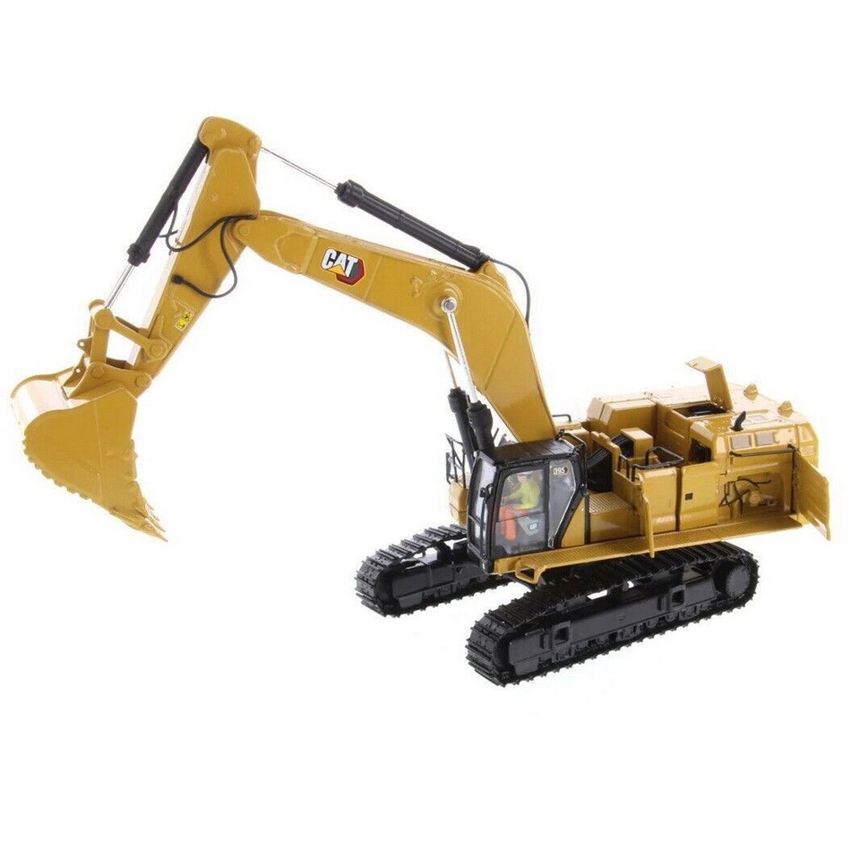 DM Cat 395 Large Hydraulic Excavator Diecast 1/50 Scale Model Toy 85959 ...