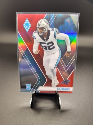 2023 Panini Phoenix Rookies Red /250 DJ Johnson #180 Rookie RC