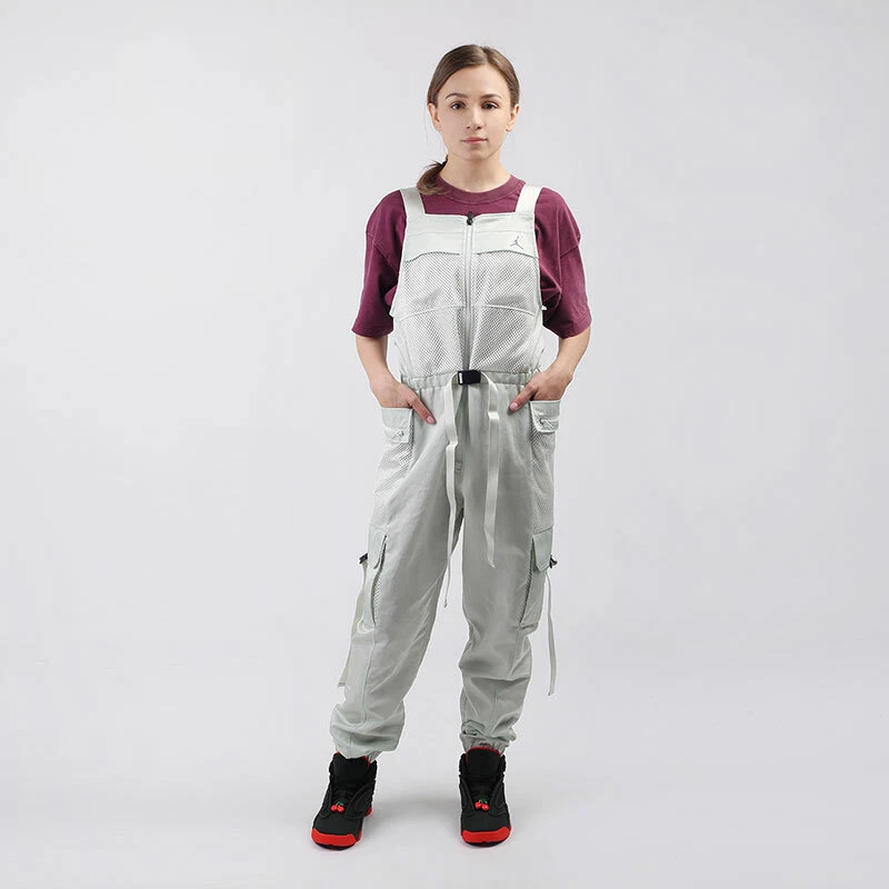 Nike Women s Pants Jumpsuit Jordan Utility Flight Suit CU4081 083 Casual New XXL