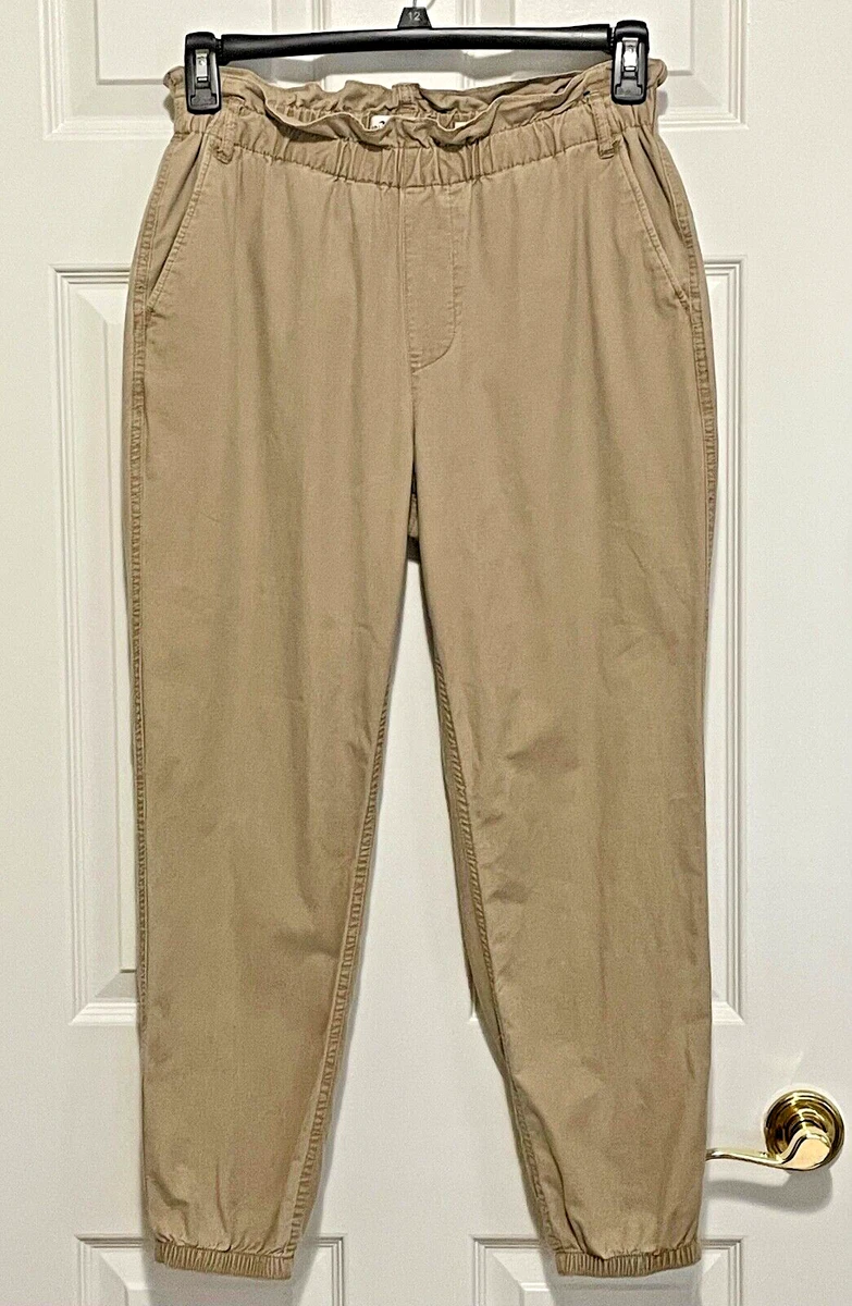 Hollister khaki joggers cheap