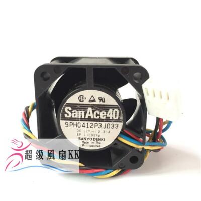 New Supermicro Sanyo Denki San Ace 40 9PH0412P3J033 1U 4-pin