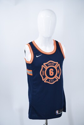 New York Knicks Porzingis 6 Nike 2018-19 City Edition Swingman