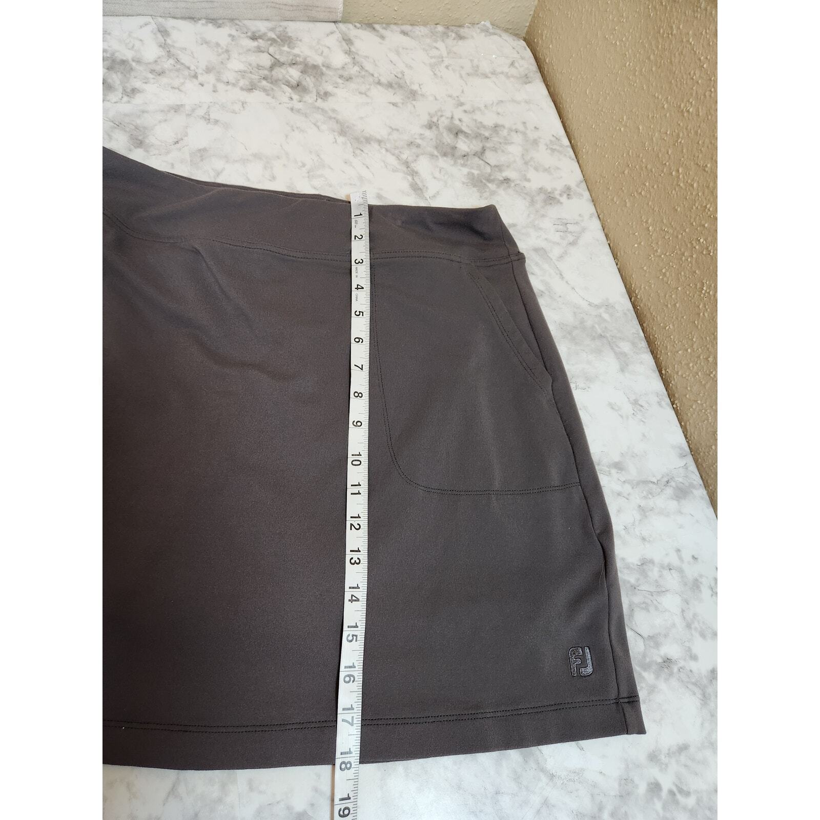 FootJoy Womens Gray Solid Stretch Pull On Golf At… - image 7