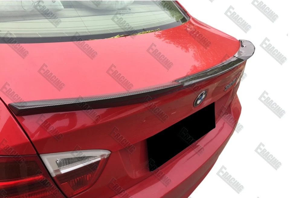 Alerón de fibra de carbono tipo E para BMW E90 318i 320i 325i 328i 330i 2005-2011 4 puertas Foto 4 de 4