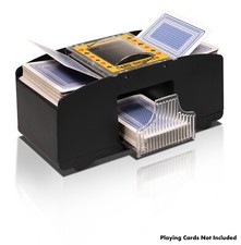 St Helens Home and Garden Automatic 2 Deck Battery Operated Card Shuffler