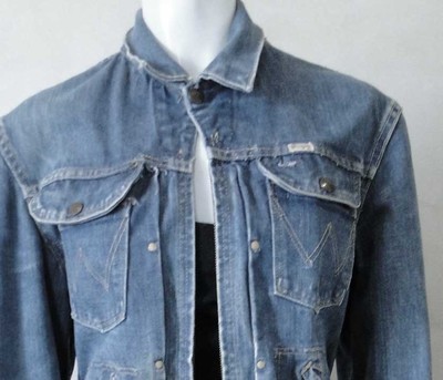 wrangler denim jacket with zipper