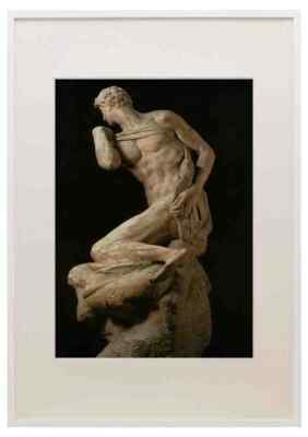 Michelangelo Victory Detail1 A3 A4 gerahmter Druck Bild