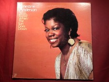 I2-39 ERNESTINE ANDERSON When The Sun Goes Down - 1985 -CJ-263 RECORD JAZZ BLUES