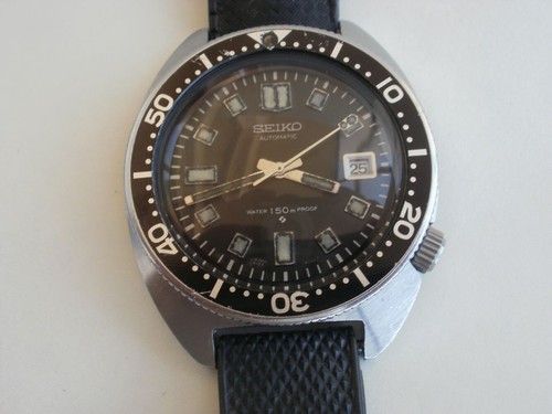 Seiko Daniseikosha old original 6105-8000 diver military vinta...