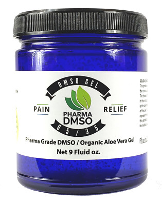 4 oz. DMSO Gel 65/35 Pharma Grade DMSO and Certified Organic Aloe Vera