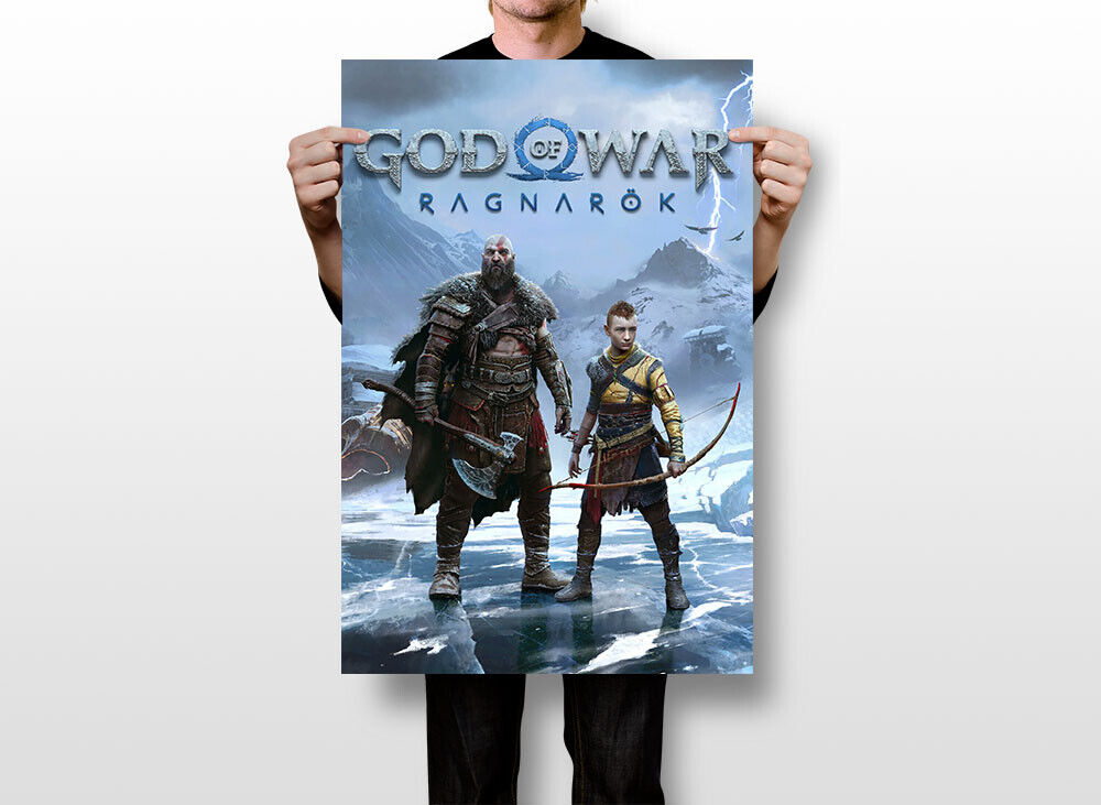 God Of War 4 Video Gaming Action Adventure Wall Art Home Decor - POSTER  20x30