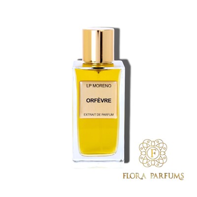 Extrait de parfum mixte  Orfèvre   50ML  MORENO - senteur Gold Tonka