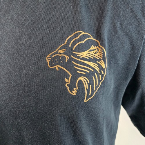 Nike LeBron James T-Shirt Herren Large schwarz Witness Lion Dri Fit Athletic Talent - Bild 3 von 9