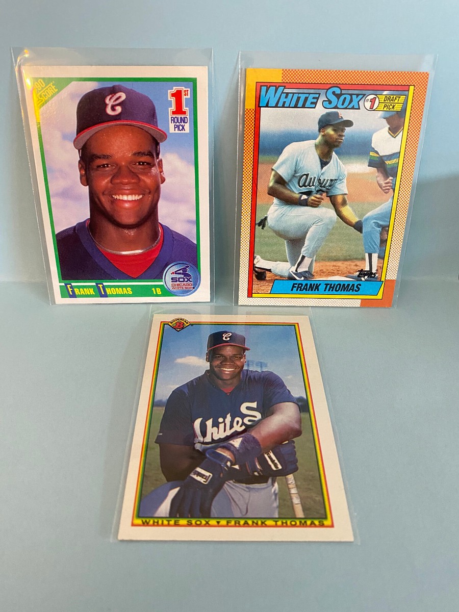 JA2462a 1990 Score Baseball Frank Thomas #663 RC Chicago White Sox