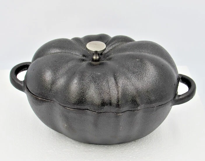 Cast Iron Pumpkin Shaped Roaster Oven Grill Garlic Baker
Opens in a new window or tab