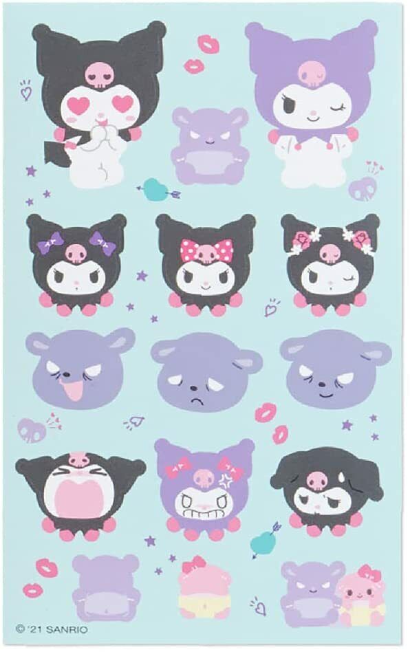 Sanrio Kuromi Cute Sticker - Sticker Mania