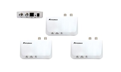 StarMax MoCA 2.5 Adapter with 2.5GBase-T Port (3-Pack, MN2580). 3Gbps Throughput