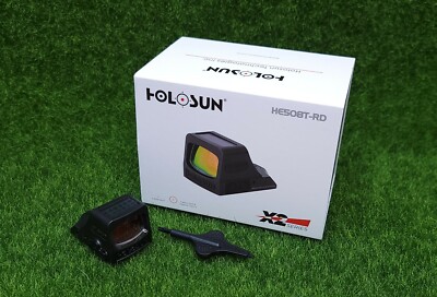 Holosun Open Solar Reflex Red Dot Sight Multiple Reticle, RMR Foot  HE508T-RD X2