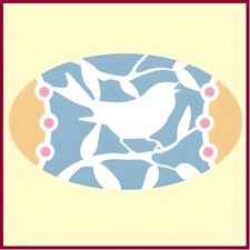 EASTER EGG 3 STENCIL - HOLIDAY STENCILS - NEW - The Artful Stencil