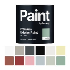 Hemway Exterior Acrylic Paint Matt 2.5L Tin Durable Emulsion Paint For Walls