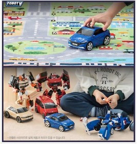 TOBOT 2023 New Tobot X Y Z 3-Type Transformer Robot Hyundai Car Action Toy NEW