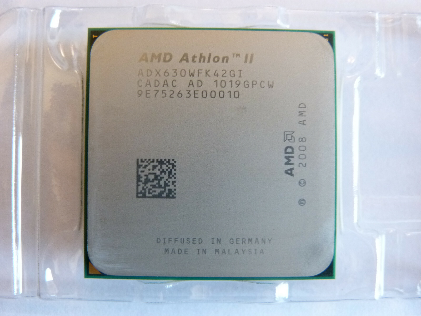 AMD Athlon II X4 630 - 2,8 GHz Quad-Core (ADX630WFK42GI) CPU ...