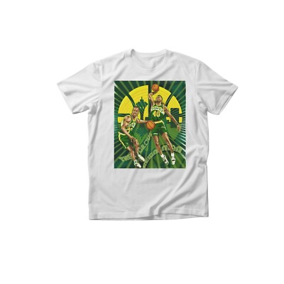 Kemp Payton Super Sonics graphic t shirt adult