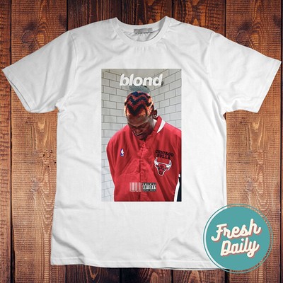 DENNIS RODMAN UNISEX T SHIRT FRANK OCEAN BLOND TEE