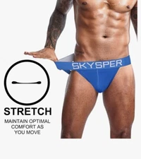 Skysper Blue Jockstrap