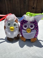 Furby Keychain Lot x2 McDonalds Happy Meal Toy Backpack Buddy 2000