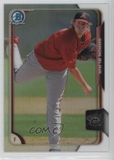 2015 Bowman Chrome Prospects Refractor 217/499 Aaron Blair #BCP76 k1i