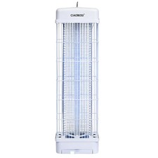 Avizar, Lampada 18W Anti-zanzare e mosche UV ad alta efficienza, Bianco