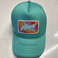 Alani Green Trucker Hat Mesh Back Adjustable ...