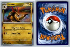 Haxorus 46/64 Holo NM Shrouded Fable SFA English Pokemon TCG