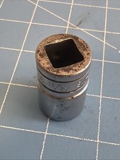 Snap On Tools TW221 11/16" SAE Flank Drive Shallow Socket 1/2" Drive 6 Point USA
