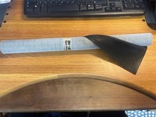 17.5" x 10' Roll of Vinyl Cloth for Upholstery, Carbon Fiber Look, Textured