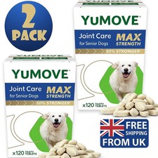 YuMOVE Senior Dog MAX Strength Joint Supplement Lintbells- 240 Tablets