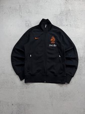 Nike Netherlands Holland Football Black Jacket Soccer Track Top Mens Rare Size S