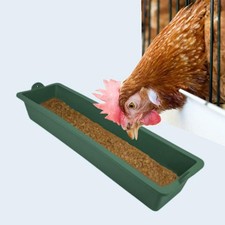 Trough Hanging Chicken Feeder Multifunctional Large Capacity Poultry Water