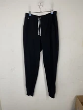 FIGS Mens Scrub Pants Joggers L/T Large Tall Medical Tansen Black PO 2449