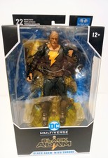 McFarlane Toys DC Multiverse Black Adam Action Figure with Throne