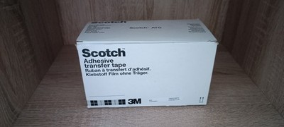 Scotch 3m Doppelseitiges Klebeband, ATG-Klebstoff ohne Träger 19mm x 44m
